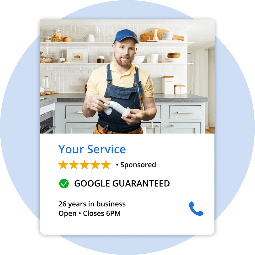 Google Guaranteed Local SEO results that deliver​